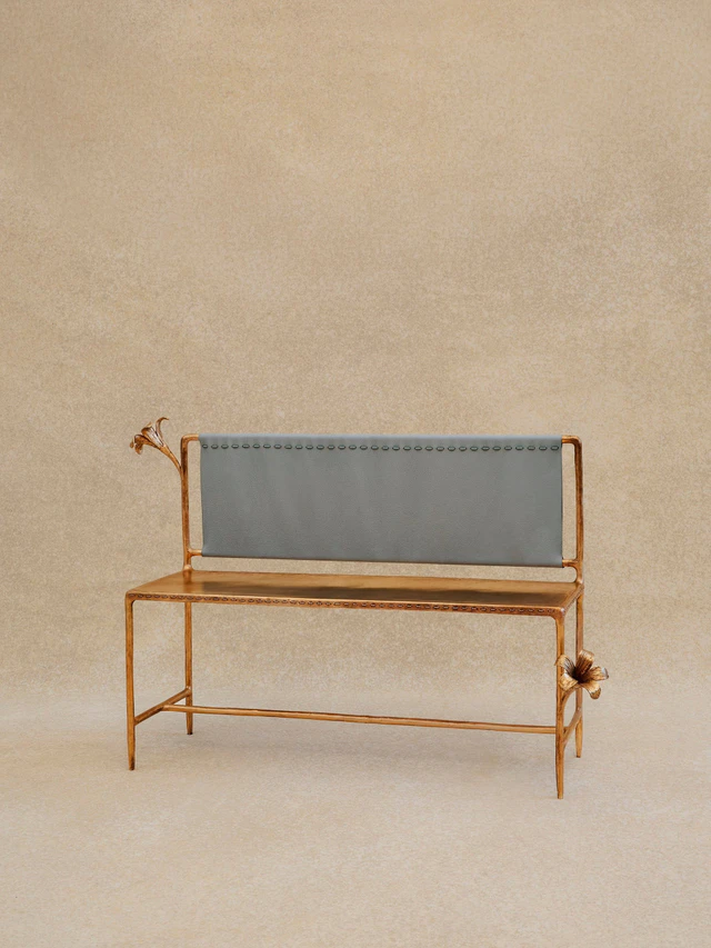 フェンディ「フォンデリア フェンディ」アニーチェ ブロンズ ベンチ（Anice Bronze Bench） （H88cm x W134cm x D54cm）