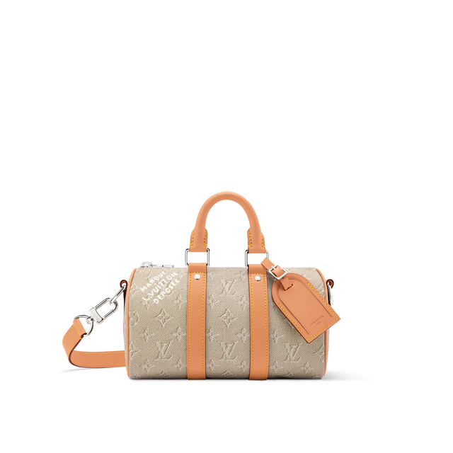 ルイ・ヴィトン:キーポル·バンドリエール 25 モノグラム·ヘリテージ キャンバス