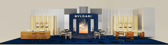 ブルガリ ホリデー ポップアップ、阪急うめだ本店1階で味わうフェスティブカラーとディーヴァ ドリームの世界