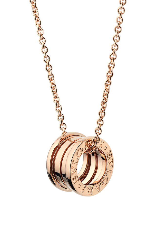 ブルガリ 「ビー・ゼロワン」 ネックレス PG