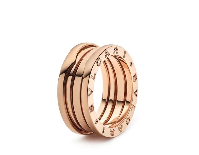 ブルガリ 「ビー・ゼロワン」 リング PG