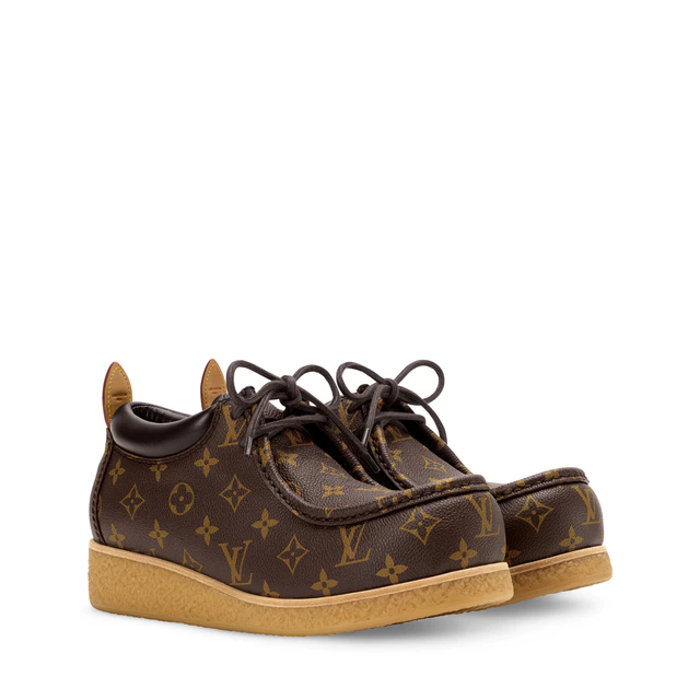 ルイ・ヴィトン: LV バブルガム ダービー モノグラム·パターンを施したグレインカーフレザー