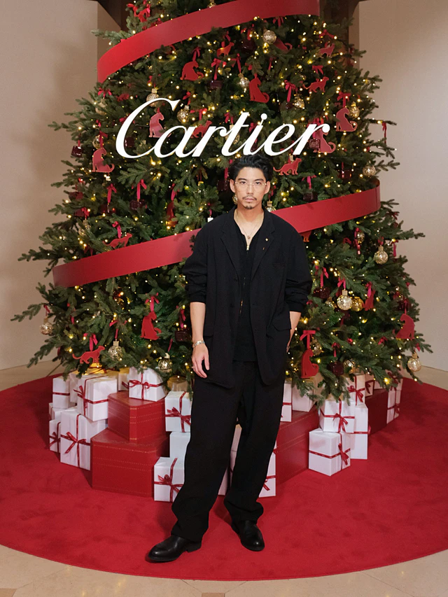 カルティエ 銀座ホリデーポップアップ、ベビーパンテールと巡るTHE ART OF GIFTINGとギフトアートの物語