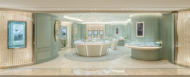 グラフ京都髙島屋店グランドオープン、四条の中心で出会うダイヤモンドジュエリーと京都の新しい贅沢体験