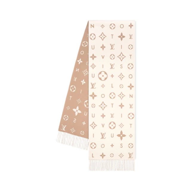 ルイ・ヴィトン：マフラー·レイキャビック 2.0　カシミヤ 100%