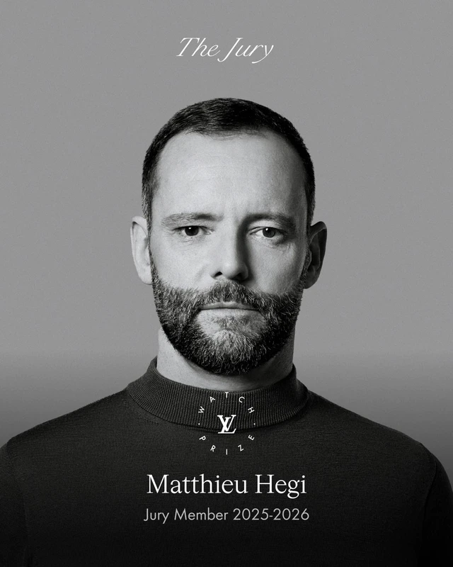 第2回「ルイ・ヴィトン ウォッチ プライズ フォー インディペンデント クリエイティブズ」マチュー·エジ：｢ラ·ファブリク·デュ·タン ルイ·ヴィトン｣のアーティスティック·ディレクター