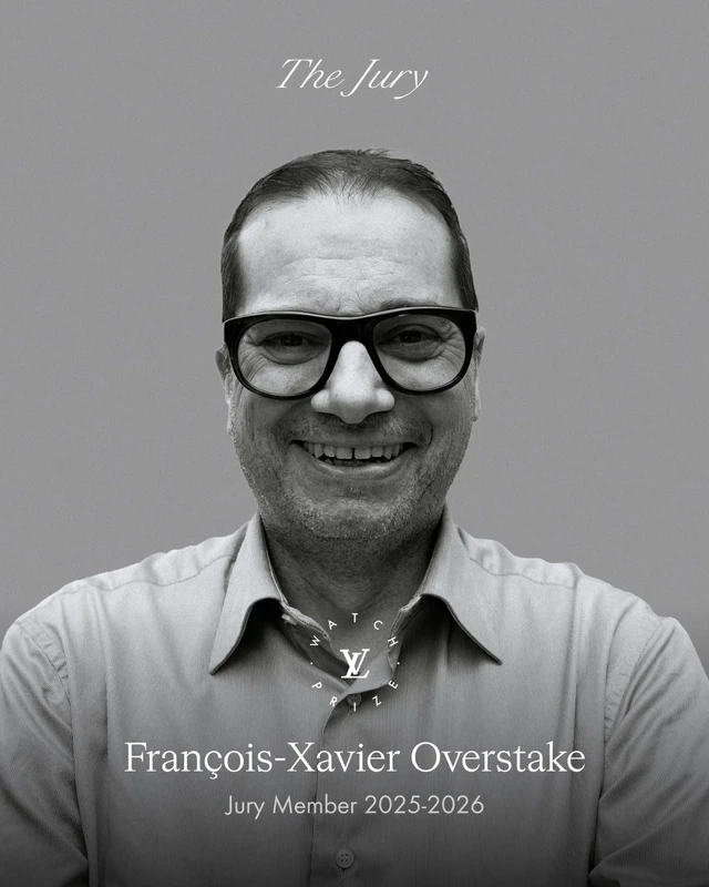 第2回「ルイ・ヴィトン ウォッチ プライズ フォー インディペンデント クリエイティブズ」ウォッチ愛好家 フランソワ-ザビエル·オヴァーステイク：｢Equation du Temps｣の創設者兼編集者