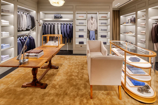 ダンヒル阪急メンズ大阪店、ボードンハウス着想の新ブティックで出会う英国テーラリングとレザーグッズ