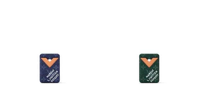 ルイ・ヴィトン ：ポルト カルト·マグネット モノグラム·ヘリテージ キャンバス