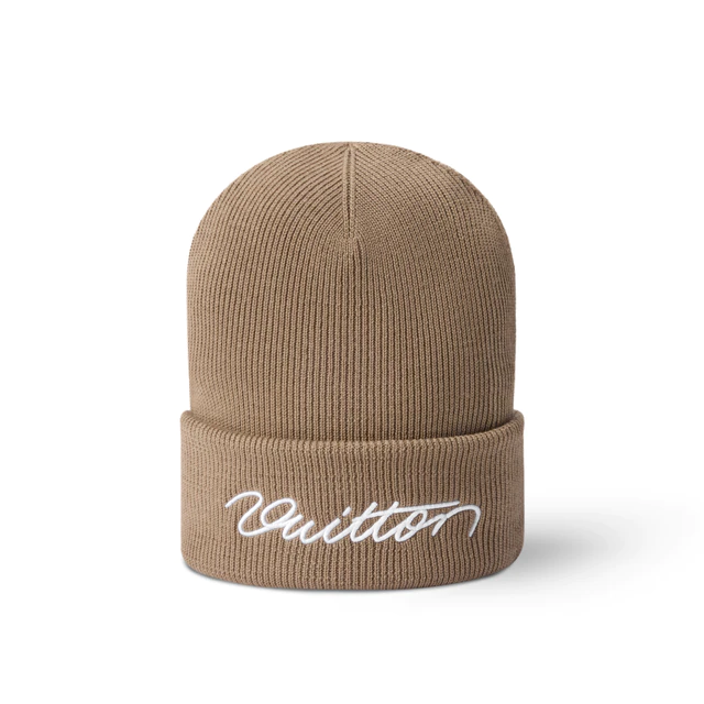 ルイ・ヴィトン：ビーニー·シグネチャー ウール 100%