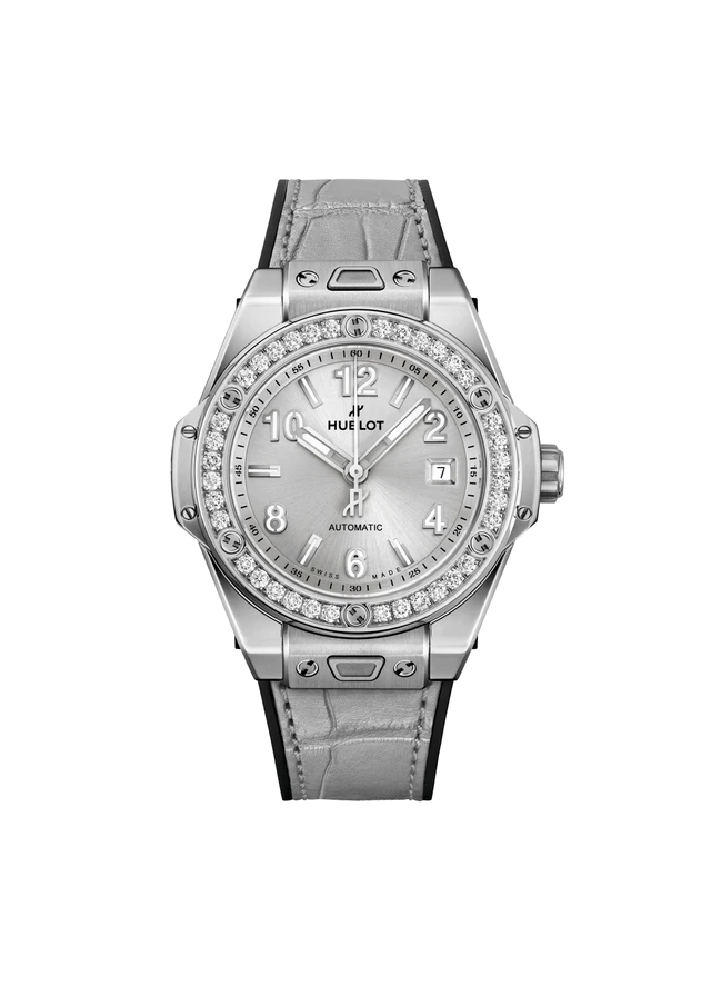 HUBLOT 「ビッグ・バン ワンクリック モノクローム スチール ダイヤモンド」日本限定モデル