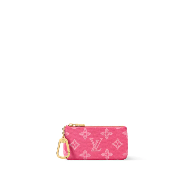 ルイ・ヴィトン：カードキーケース ポシェット·クレ コーティッド·キャンバス