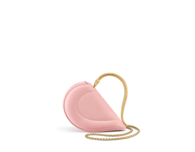 ブルガリ セルペンティ バッグ カーフ/ ダスティピンク