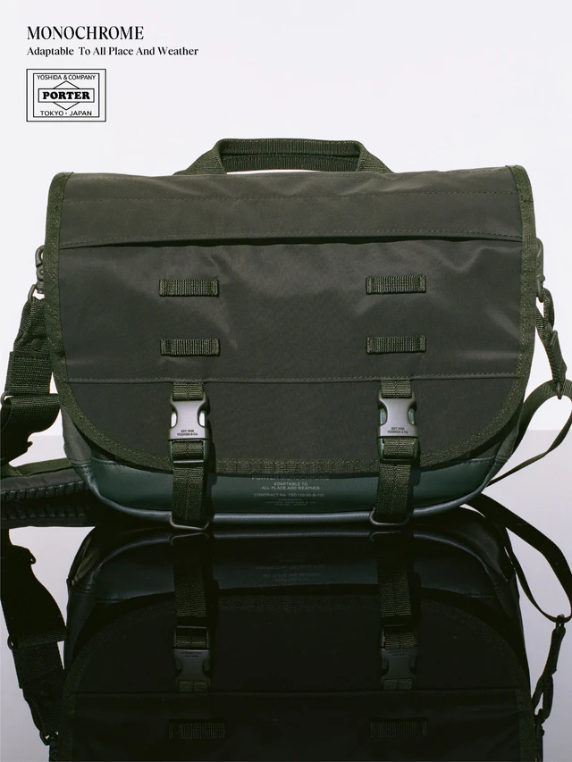 吉田カバンの新作PORTER MONOCHROME、国内外の厳選ショップで展開される「カバンひとつで」叶えるバッグスタイル