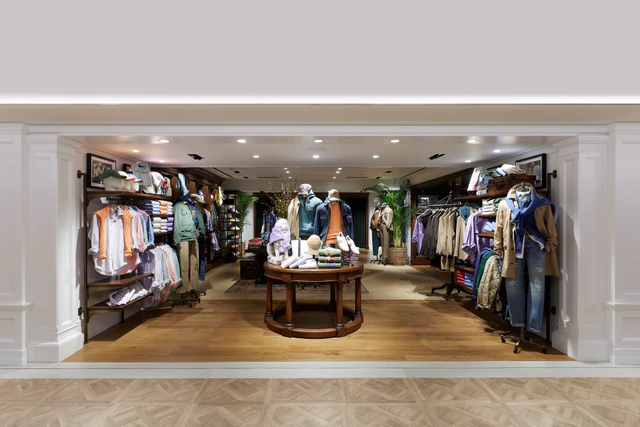 西武池袋本店にポロ ラルフ ローレンの新空間、RRLとラルフズ コーヒーを備えた約457m²のリニューアルショップ誕生