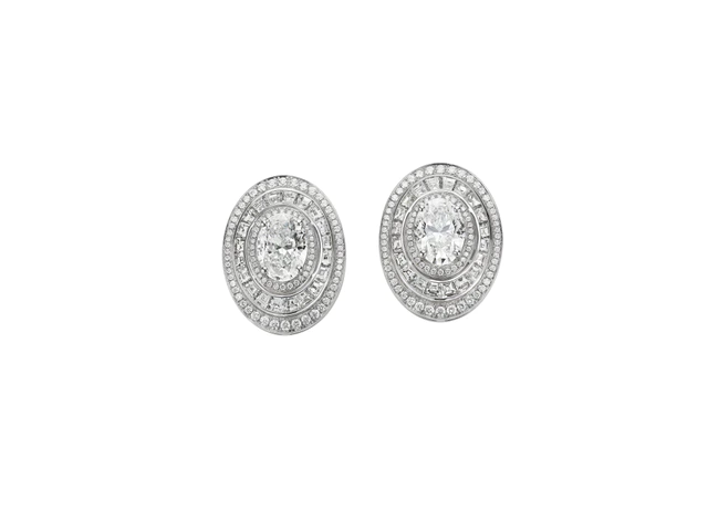 ブルガリ イヤリング WG x DIA