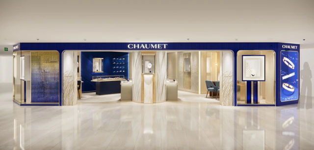 ショーメが西武池袋本店5階にブティックをオープン、パリ発ハイジュエリーと自然美の空間デザイン