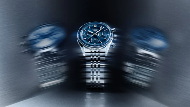 タグ・ホイヤー カレラ クロノグラフ、新グラスボックスと3つのダイヤルが描くモータースポーツの現在形