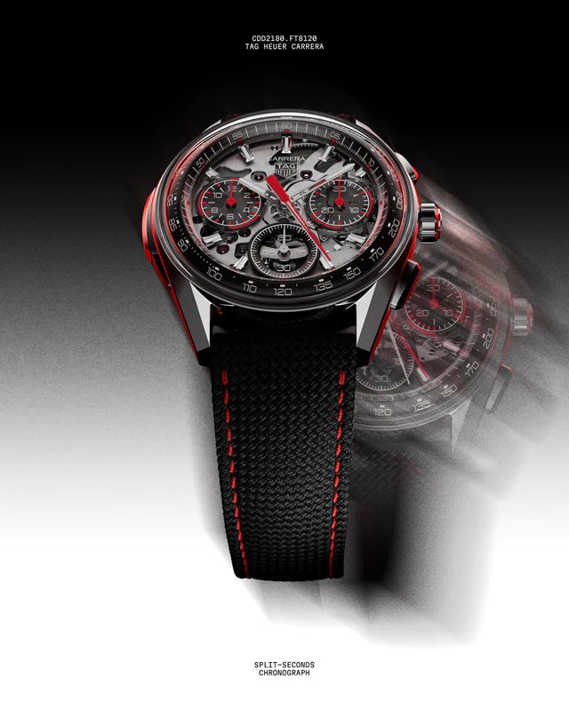 タグ・ホイヤー初のスプリットセコンド、「タグ・ホイヤー カレラ スプリットセコンド クロノグラフ」に宿るムーブメント美学のすべて