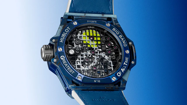 HUBLOT 「ビッグ・バン トゥールビヨン ノバク・ジョコビッチ GOAT エディション ブルー」