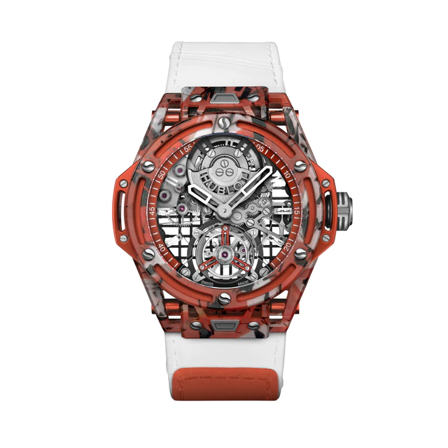 HUBLOT 「ビッグ・バン トゥールビヨン ノバク・ジョコビッチ GOAT エディション オレンジ」