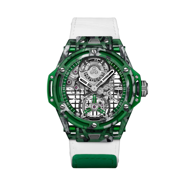 HUBLOT 「ビッグ・バン トゥールビヨン ノバク・ジョコビッチ GOAT エディション グリーン」
