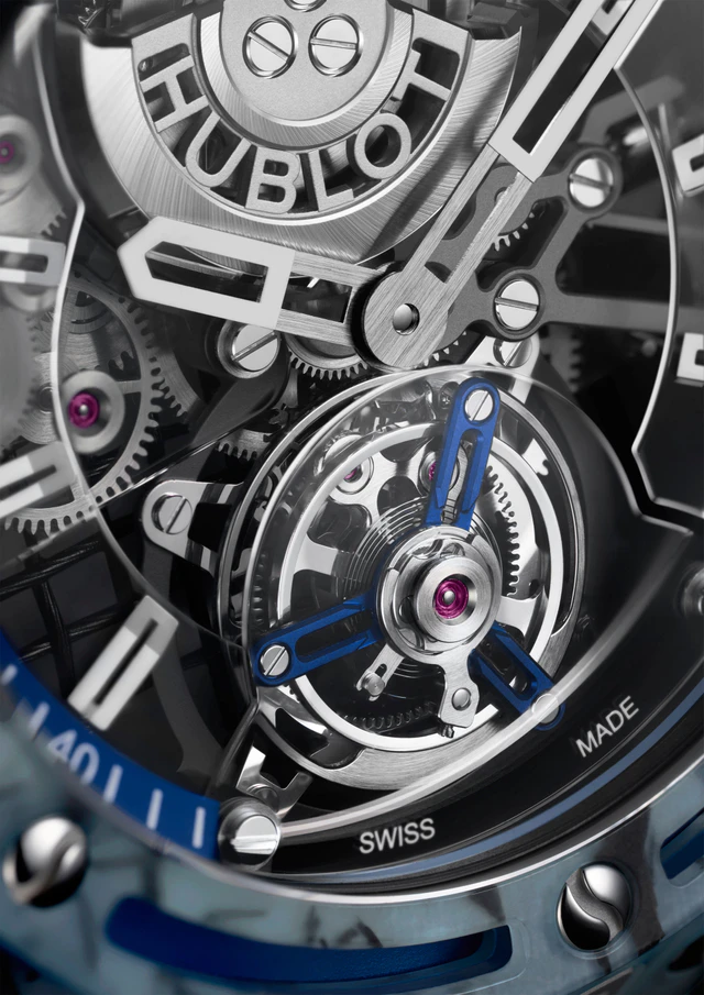 HUBLOT 「ビッグ・バン トゥールビヨン ノバク・ジョコビッチ GOAT エディション ブルー」