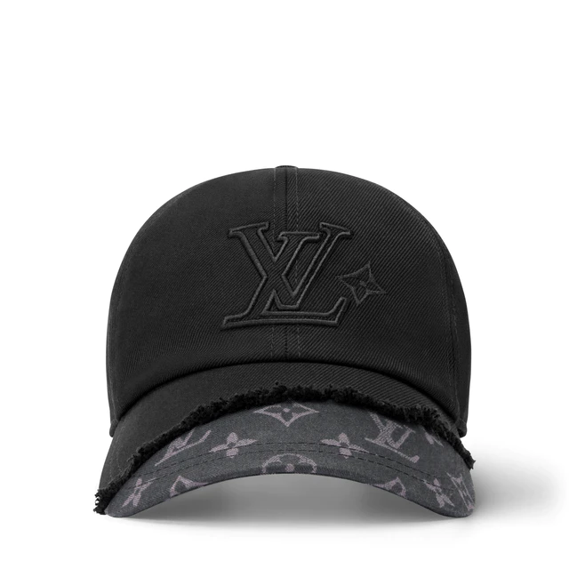 ルイ・ヴィトン:キャップ·LV フラワー モノグラム コットン 100%