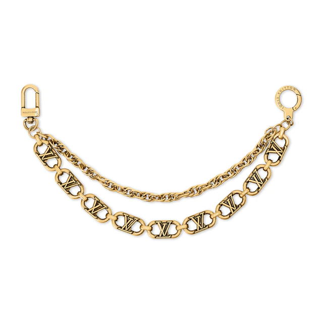 ルイ・ヴィトン:チェーンベルト·LV フラワー リンク