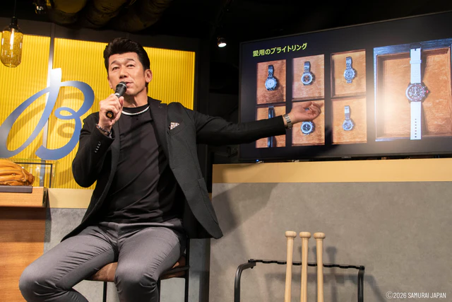 ブライトリング ナビタイマー 日本限定100本、侍ジャパン リミテッドとロードショーでひもとく時計と責任の物語