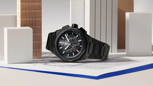 ゼニスセラミックの力強さ、クロノグラフの精度：ブラック 「デファイ スカイライン クロノグラフ」