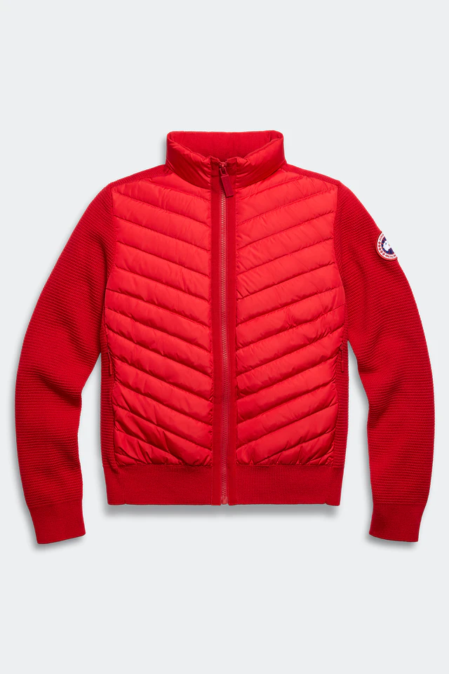 カナダグース HyBridge® Knit Jacket（カラー：Carmine Red）