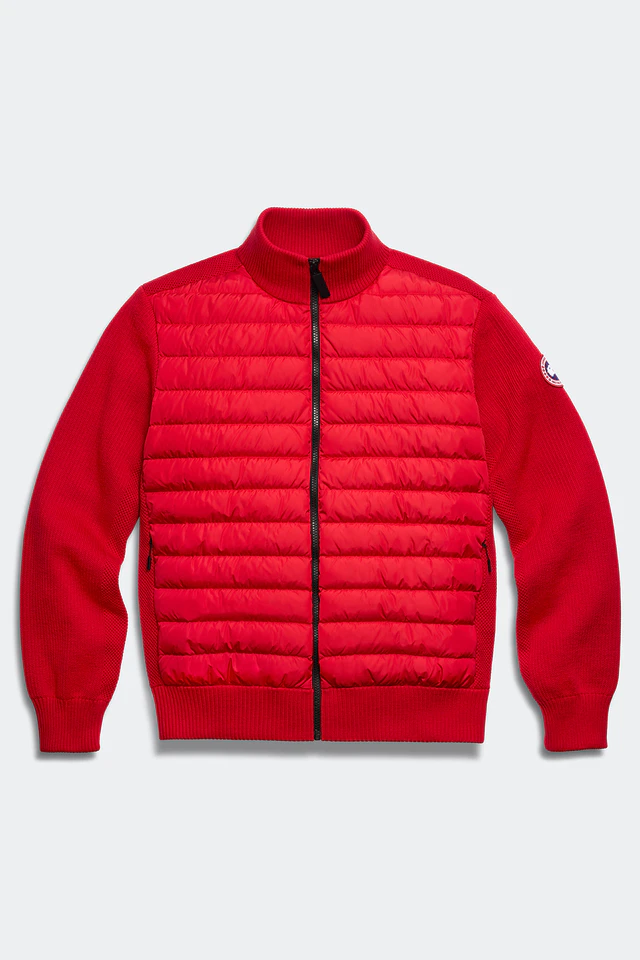 カナダグース HyBridge® Knit Jacket（カラー：Carmine Red）