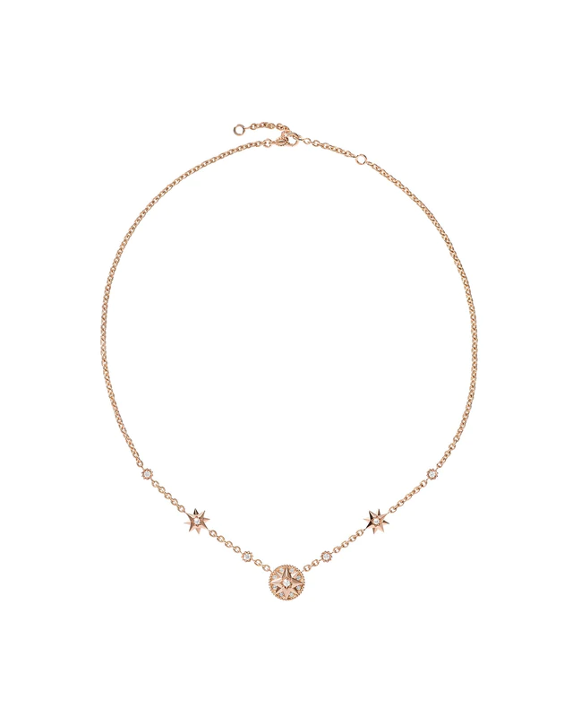 ディオール ファインジュエリー「ローズ デ ヴァン」ネックレス