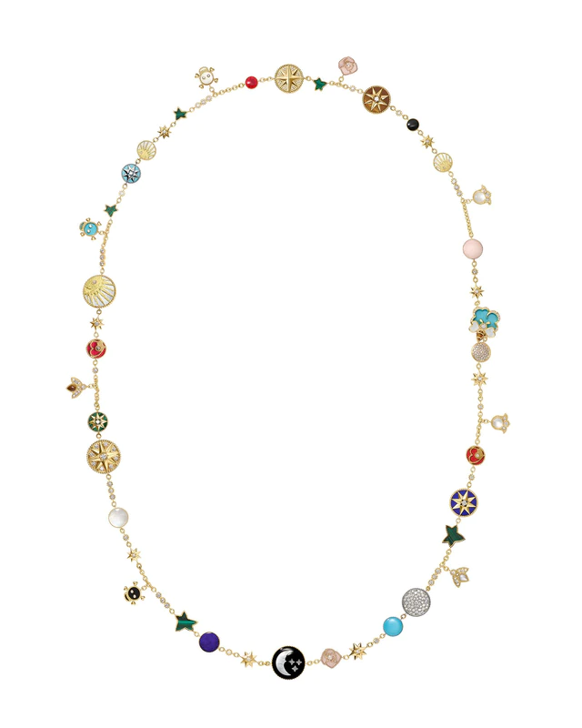 ディオール ファインジュエリー「ローズ デ ヴァン」ネックレス