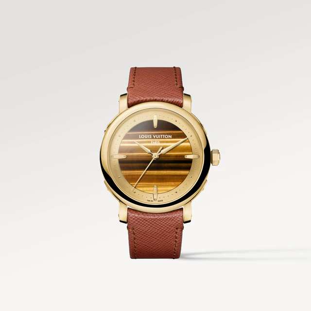ルイ・ヴィトン「エスカル」ストーンウォッチ最新作、タイガーズアイとアースカラーが出会う限定タイムピース