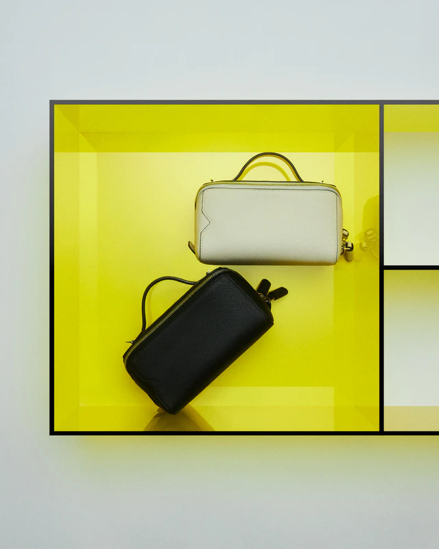 ヴァレクストラ 2026年キャンペーン、幾何学的構成とバッグが映し出す知性と静かな高揚