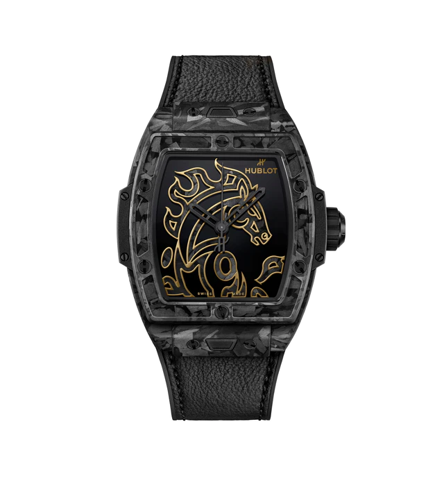 HUBLOT 「スピリット オブ ビッグ・バン イヤーオブホース フロステッドカーボン」