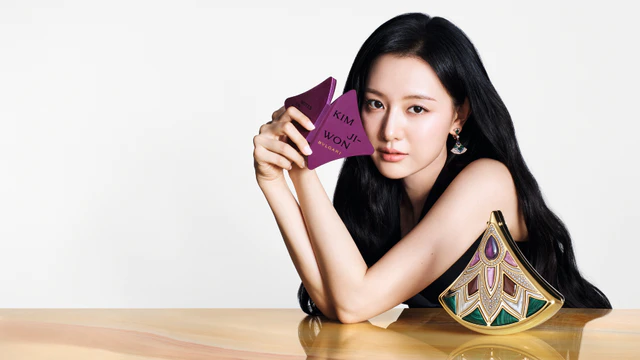  「ブルガリ アイコンズ ミノディエール コレクション キャンペーン」キム・ジウォン