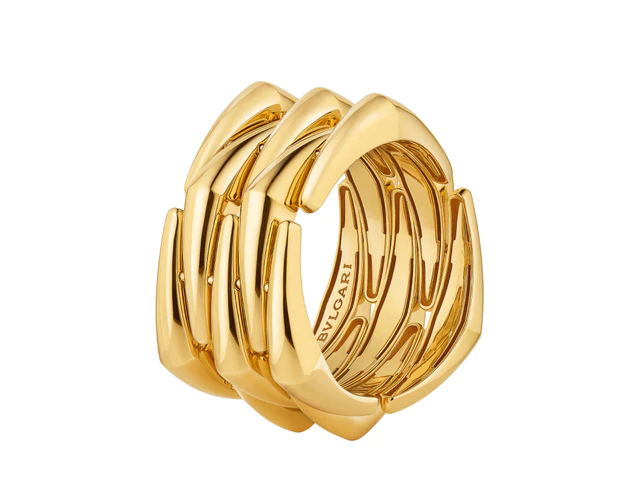 ブルガリ 2026年 新作「ブルガリ エターナル」コレクション「ヴィミニ」リング YG