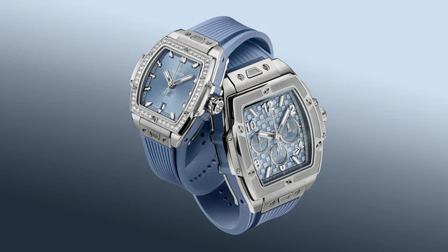 HUBLOT 「スピリット オブ ビッグ・バン チタニウム コールブルー」「スピリット オブ ビッグ・バン スチール コールブルー ダイヤモンド」