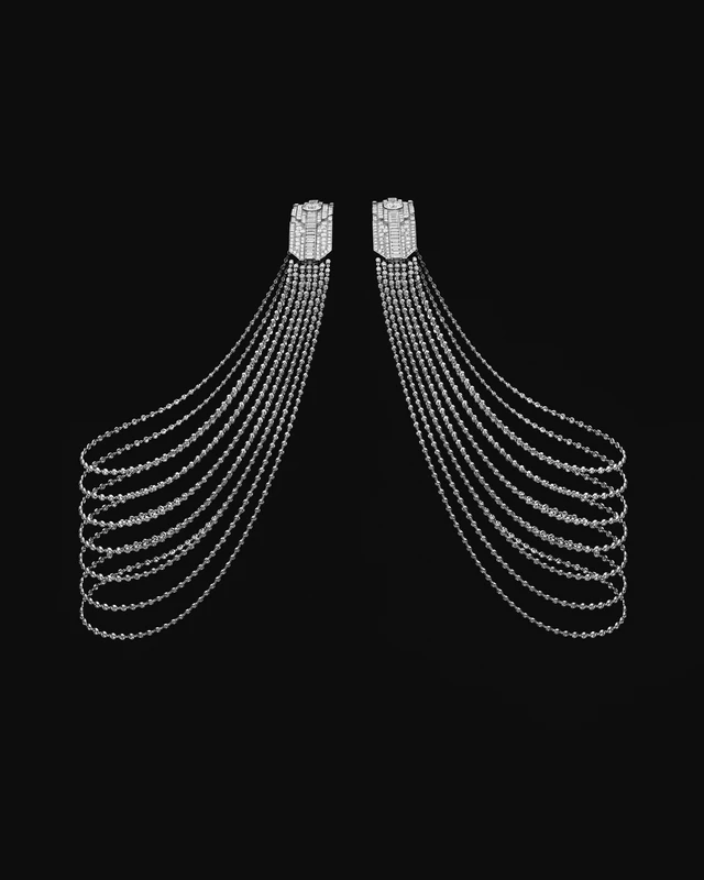 ブシュロン「THE SILHOUETTE（シルエット）」ネックレス