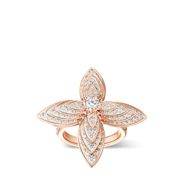 ルイ・ヴィトン リング｢イディール ブロッサム｣ ローズゴールド、ダイヤモンド
