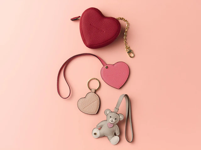 ボナベンチュラのバレンタイン限定コレクション、淡いピンクとハートが