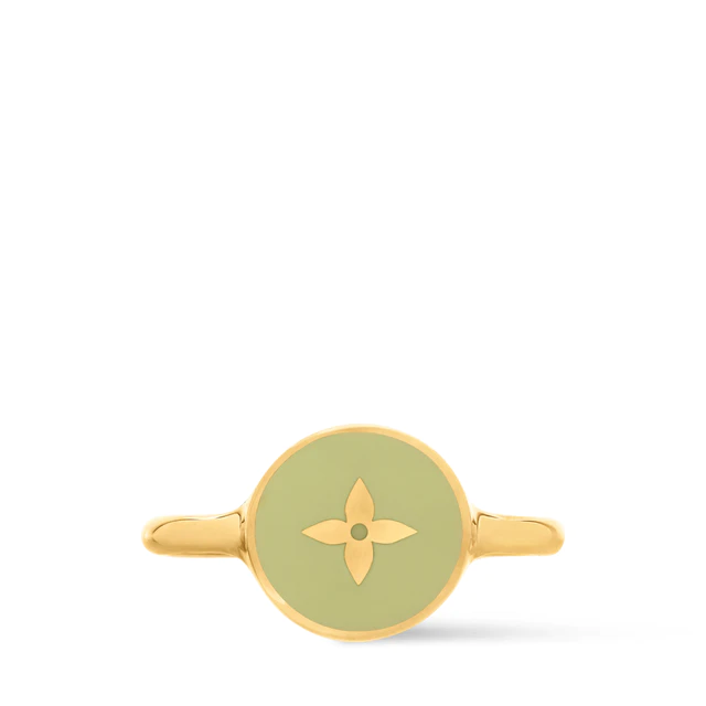 ルイ・ヴィトン:リング·LV コンフェッティ メタル