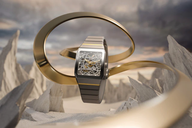 ラドー「アナトム スケルトン」、マットプラズマとスケルトンムーブメントで魅せる内側の美しさ