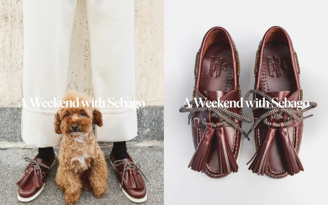 マックスマーラの週末ラインとSEBAGOが締めくくる「A Weekend with Sebago」第三弾、DOCKSIDESを再解釈