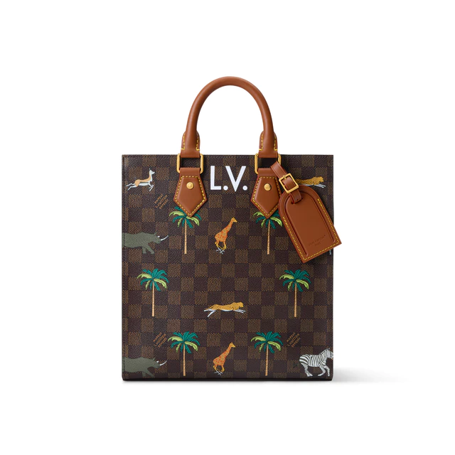 ルイ・ヴィトン:LV × ザ·ダージリン リミテッド サックプラ MINI ダミエ·ヘリテージ キャンバス