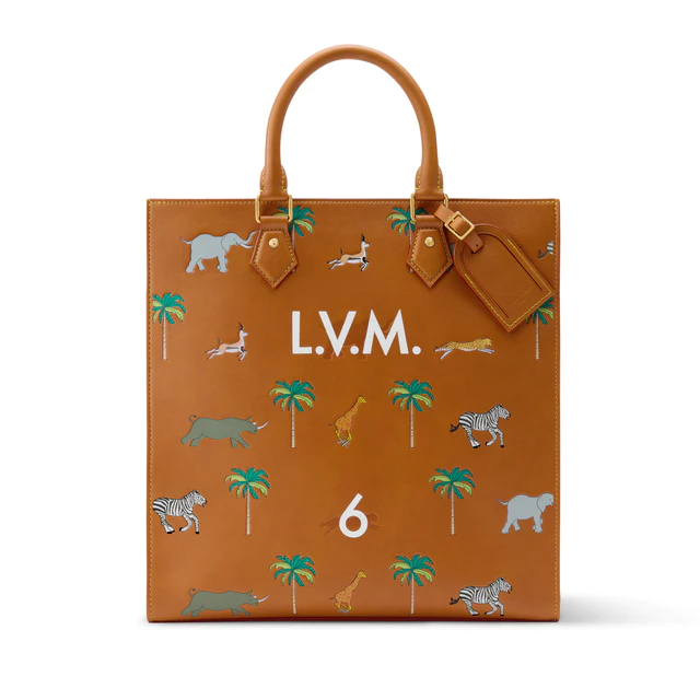 ルイ・ヴィトン:LV × ザ·ダージリン リミテッド サックプラ カーフレザー