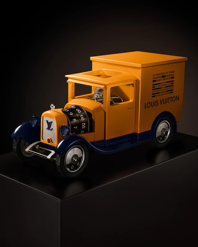 ルイ・ヴィトン「ルイ・ヴィトン カミオネット」、タイム・オブジェが語る黄金のトラックと旅の物語